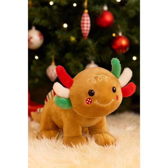 Build-A-Bear Workshop Other - Build-A-Bear Gingerbread Axolotl UNSTUFFED Plush Holiday Limited Edition 14"